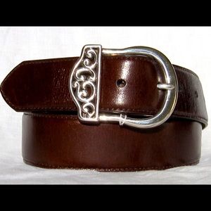 Brighton ‘Ivy’ Leather Belt Rich Brown B10618